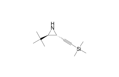 2-[(2R,3R)-3-tert-butyl-2-aziridinyl]ethynyl-trimethylsilane