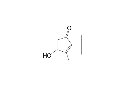 2-Cyclopenten-1-one, 2-(1,1-dimethylethyl)-4-hydroxy-3-methyl-
