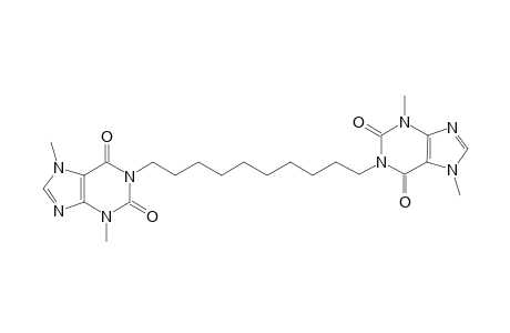 1,1'-(1,10-Decanediyl)bis[theophyline]