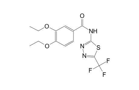 benzamide, 3,4-diethoxy-N-[5-(trifluoromethyl)-1,3,4-thiadiazol-2-yl]-