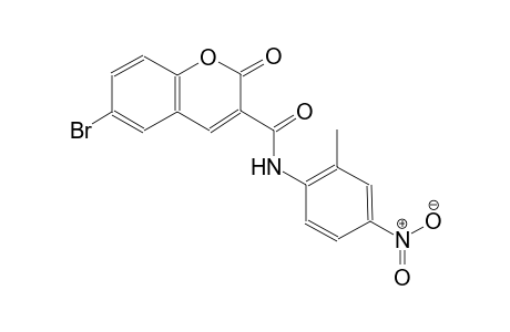 2H-1-benzopyran-3-carboxamide, 6-bromo-N-(2-methyl-4-nitrophenyl)-2-oxo-