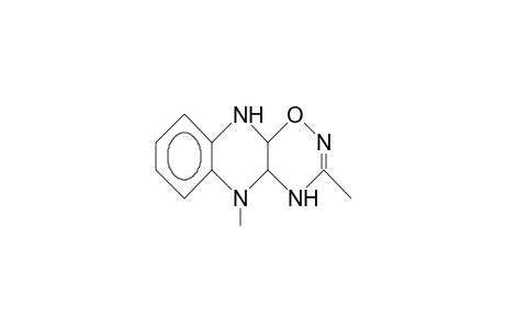 3,5-Dimethyl-1,4,4a,5,10,10a-hexahydro-1,2,4-oxadiazino(5,6-B)quinoxaline