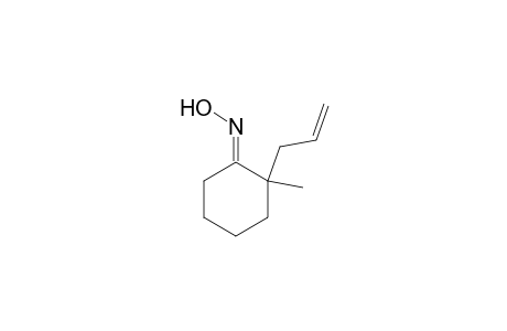 Cyclohexanone, 2-methyl-2-(2-propenyl)-, oxime