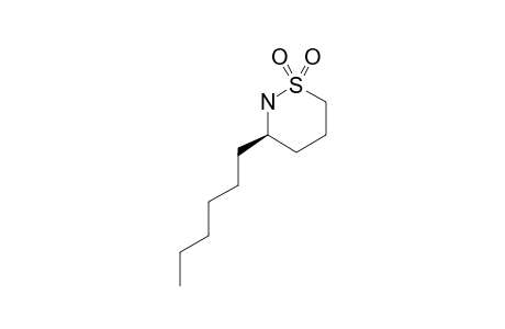 (R)-(+)-3-HEXYL-1,2-THIAZINANE-1,1-DIOXIDE