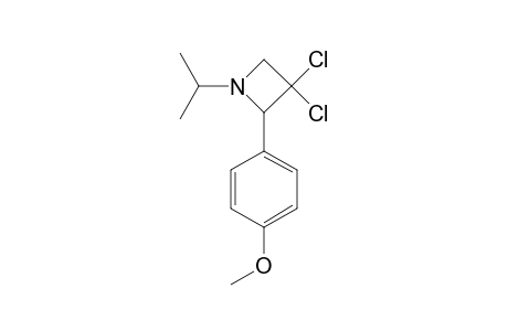 3,3-DICHLORO-1-ISOPROPYL-2-(4-METHOXYPHENYL)-AZETIDINE