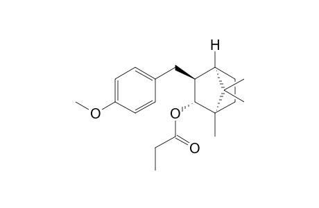 (1R,2R,3S,4R)-3-[(4-Methoxyphenyl)methyl]-1,7,7-trimethylbicyclo[2.2.1]hept-2-yl propanoate