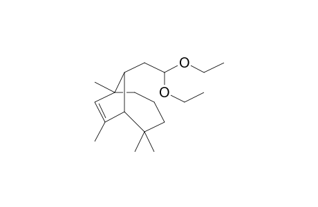 9-(2,2-diethoxyethyl)-2,2,6,8-tetramethyl-bicyclo[4.2.1]non-7-ene