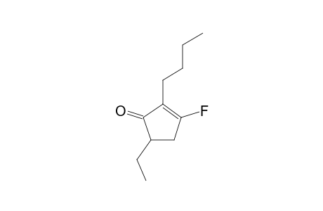 2-BUTYL-5-ETHYL-3-FLUORO-2-CYCLOPENTEN-1-ONE