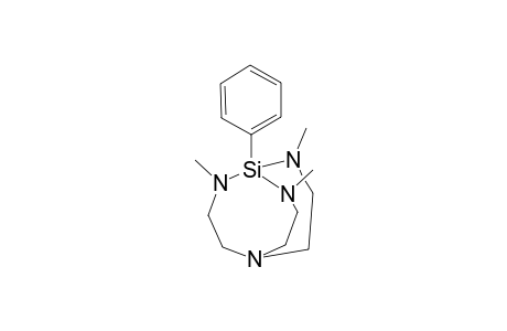 4,6,11-trimethyl-5-phenyl-1,4,6,11-tetraza-5-silabicyclo[3.3.3]undecane