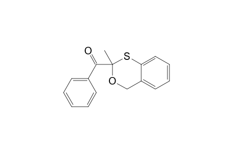 2-Benzoyl-2-methyl-4H-3,1-benzoxathiine