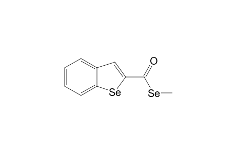 BENZO-[B]-SELENOPHEN-2-SELENOCARBONSAEURE-METHYLESTER