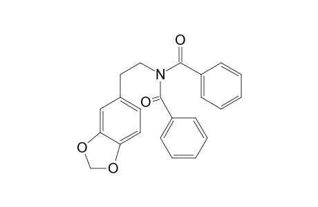N,N-Dibenzoyl-3,4-methylenedioxyphenethylamine