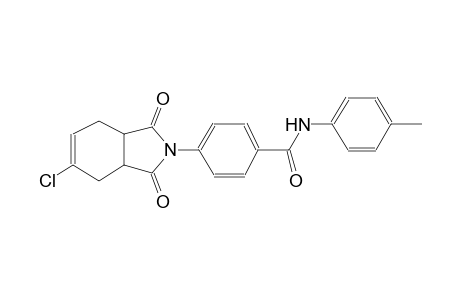 benzamide, 4-(5-chloro-1,3,3a,4,7,7a-hexahydro-1,3-dioxo-2H-isoindol-2-yl)-N-(4-methylphenyl)-