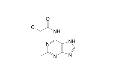 N6-(chloroacetyl)-2,8-dimethyladenine