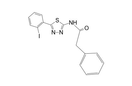 N-[5-(2-Iodo-phenyl)-[1,3,4]thiadiazol-2-yl]-2-phenyl-acetamide