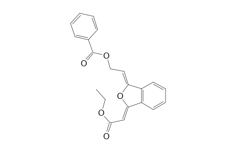 Ethyl (Z)-2-[(Z)-3-(2-Benzoyloxyethylene)isobenzofuran-1(3H)-ylidene]acetate