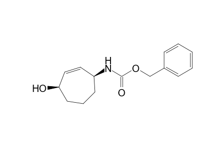 cis-4-([Benzyloxycarbonyl]amino)cyclohept-2-enol