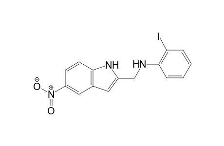 N-(5-nitro-1H-indol-2-ylmethyl)-2-iodoaniline