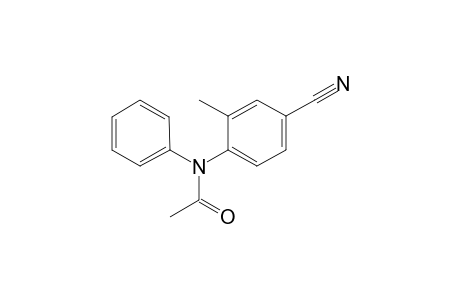 N-(4-cyano-2-methyl-phenyl)-N-phenyl-acetamide