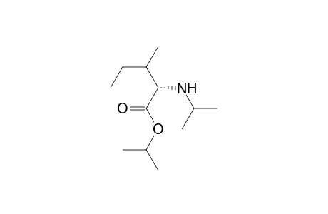 L-Isoleucine, N-(1-methylethyl)-, 1-methylethyl ester