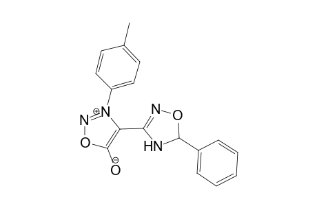 3-(p-Methylphenyl)-4-(5-phenyl-.delta.(2)-1,2,4-oxadiazolin-3-yl)sydnone