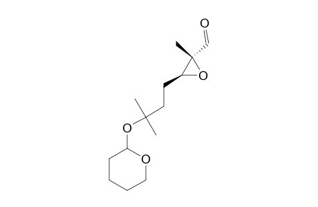 (2R,3S)-2-Methyl-3-[3-methyl-3-(tetrahydropyran-2-yloxy)butyl]oxirane-2-carbaldehyde