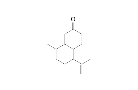 2(3H)-Naphthalenone, 4,4a,5,6,7,8-hexahydro-8-methyl-5-(1-methylethenyl)-
