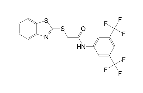 2-(1,3-benzothiazol-2-ylsulfanyl)-N-[3,5-bis(trifluoromethyl)phenyl]acetamide