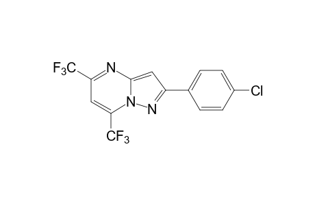 5,7-bis(trifluoromethyl)-2-(p-chlorophenyl)pyrazolo[1,5-a]pyrimidine
