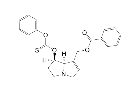 7-o-(phenoxythiocarbonyl)-9-o-benzoylretronecine