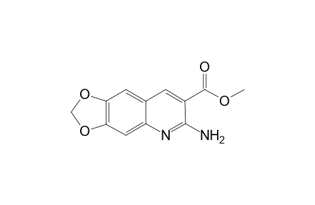 6-Amino-[1,3]dioxolo[4,5-g]quinoline-7-carboxylic acid methyl ester