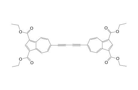 BIS-(1,3-DIETHOXYCARBONYL-6-AZULENYL)-DIACETYLENE