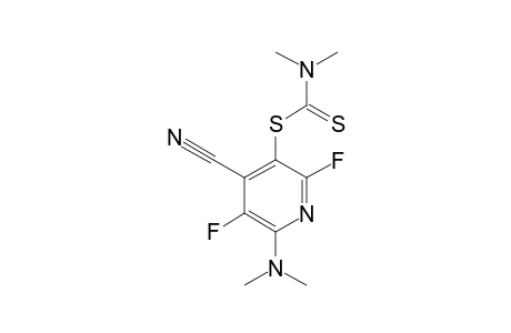 2-DIMETHYLAMINO-3,6-DIFLUORO-4-CYANO-5-PYRIDYL_N,N-DIMETHYLDITHIOCARBAMATE