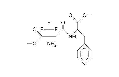 2-Trifluoromethyl-B-aspartyl-(.alpha.-methyl ester)-S-phenyl-alanine methyl ester