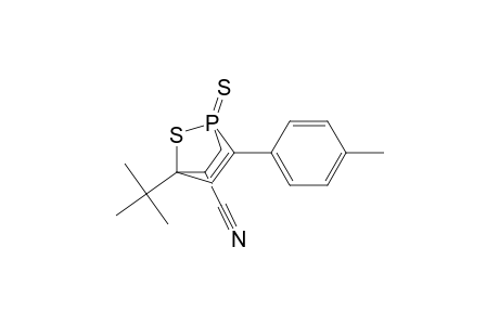 7-Thia-1-phosphabicyclo[2.2.1]hept-5-ene-3-carbonitrile, 4-(1,1-dimethylethyl)-6-(4-methylphenyl)-, 1-sulfide, endo-