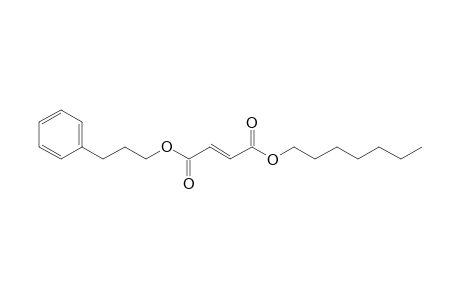 Fumaric acid, heptyl 3-phenylpropyl ester