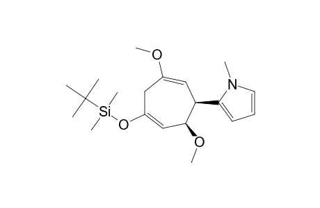 CIS-2-TERT.-BUTYL-DIMETHYL-SILOXY-4,7-DIMETHOXY-6-(N-METHYL-2-PYRROLYL)-CYCLOHEPTA-1,4-DIENE