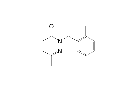 6-methyl-2-(o-methylbenzyl)-3(2H)-pyridazinone