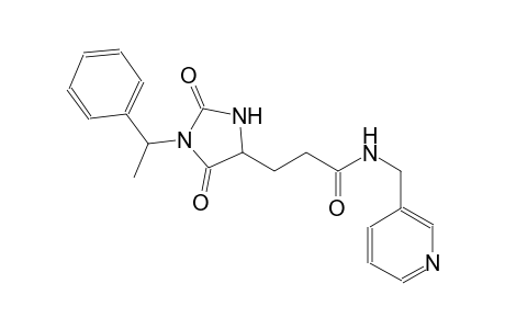 4-imidazolidinepropanamide, 2,5-dioxo-1-[(1S)-1-phenylethyl]-N-(3-pyridinylmethyl)-, (4S)-