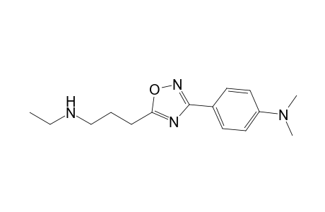 5-[.omega.-(N-Ethylamino)propyl]-3-[4'-(dimethylamino)phenyl]-1,2,4-oxadiazole