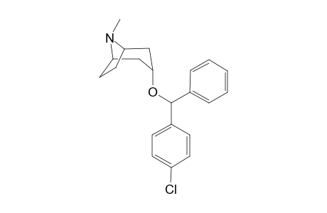 3-[(4-Chlorophenyl)(phenyl)methoxy]-8-methyl-8-azabicyclo[3.2.1]octane