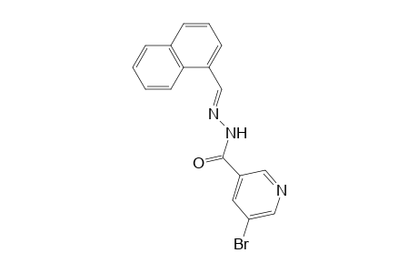 5-Bromonicotinic acid, (naphthalen-1-ylmethylene)hydrazide
