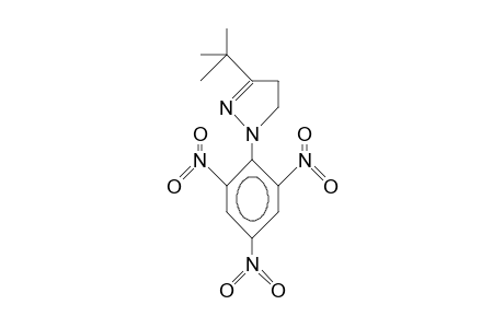 1-(2,4,6-Trinitro-phenyl)-3-tert-butyl-2-pyrazoline