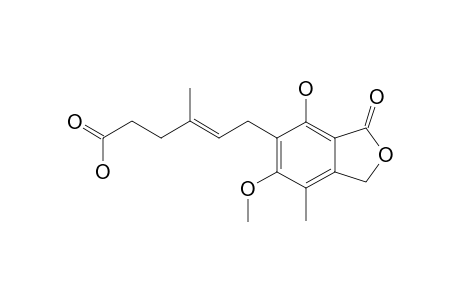 MYCOPHENOLIC-ACID;(E)-6-(4-HYDROXY-6-METHOXY-7-METHYL-3-OXO-1,3-DIHYDROISOBENZOFURAN-5-YL)-4-METHYLHEX-4-ENOATE