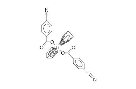 Bis(4-cyano-benzoato)-bis(.eta.-cyclopentadienyl)-titanium(iv)