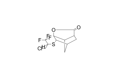 4-(1-TRIFLUOROMETHYL-2-CHLOROETHYLTHIO)-6-OXATRICYCLO[3.2.1.1(3,8)]NONAN-7-ONE (DIASTEREOMER MIXTURE)