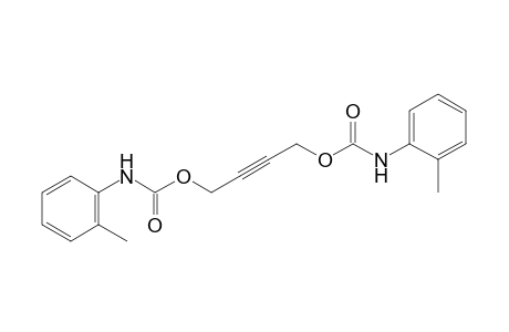 2-butyne-1,4-diol, bis(o-methylcarbanilate)