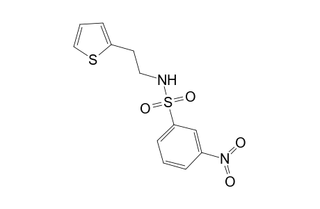 Benzenesulfonamide, 3-nitro-N-[2-(2-thienyl)ethyl]-