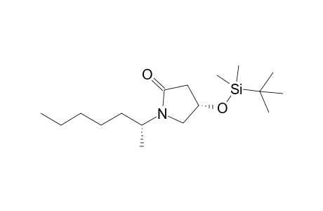 (4S)-4-[tert-butyl(dimethyl)silyl]oxy-1-[(1R)-1-methylhexyl]-2-pyrrolidone