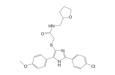 acetamide, 2-[[2-(4-chlorophenyl)-5-(4-methoxyphenyl)-1H-imidazol-4-yl]thio]-N-[(tetrahydro-2-furanyl)methyl]-